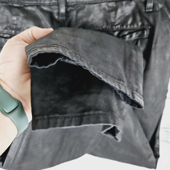 AG ADRIANO GOLDSCHMIED | The Caden Tailored Trouser stretch leatherette pants - Picture 5 of 12